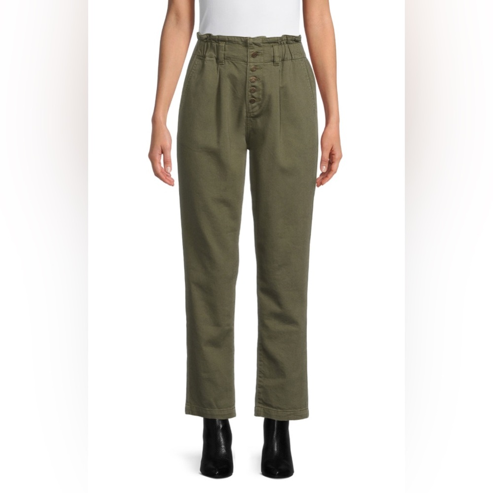 Time & Tru Paperbag Waist Pants-Size Small